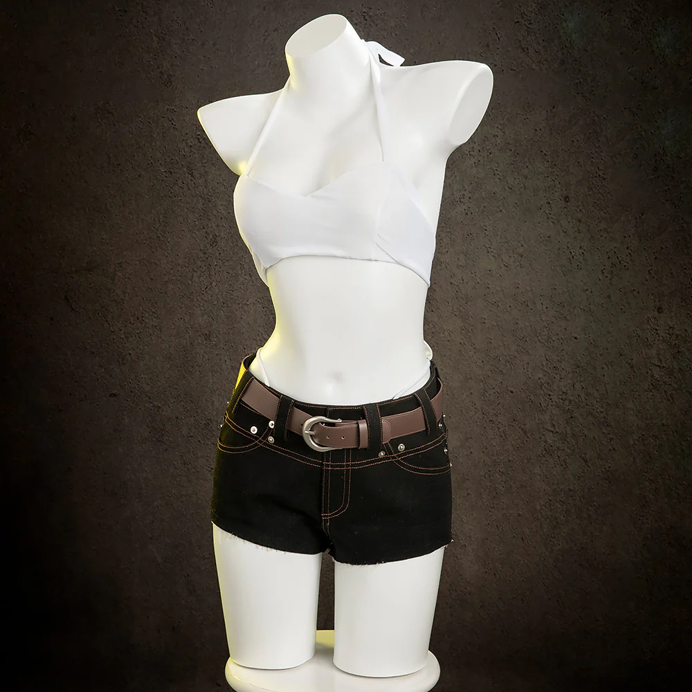 Final Fantasy VII Rebirth FF7R Tifa Lockhart Beachwear Cosplay Costume