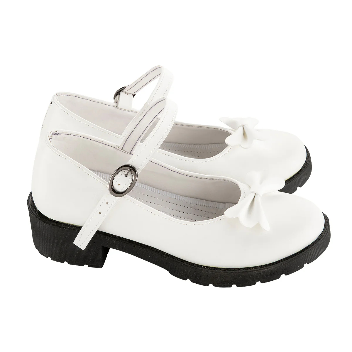 Danganronpa Dangan Ronpa : Trigger Happy Havoc Chihiro Fujisaki White Cosplay Shoes