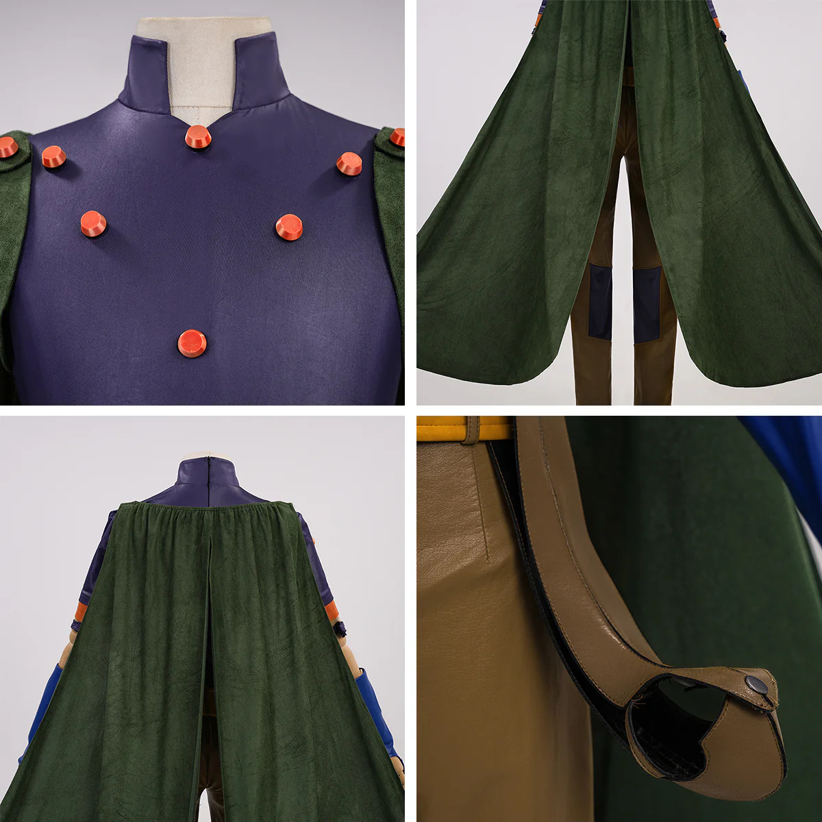 JoJo's Bizarre Adventure: Steel Ball Run Anime Gyro Zeppeli Premium Edition Cosplay Costume