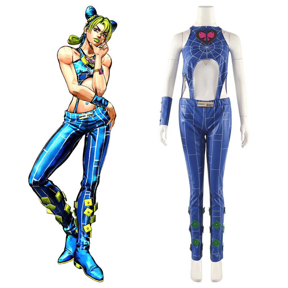 JoJo's Bizarre Adventure: Stone Ocean Jolyne Cujoh Classic Cosplay Costume