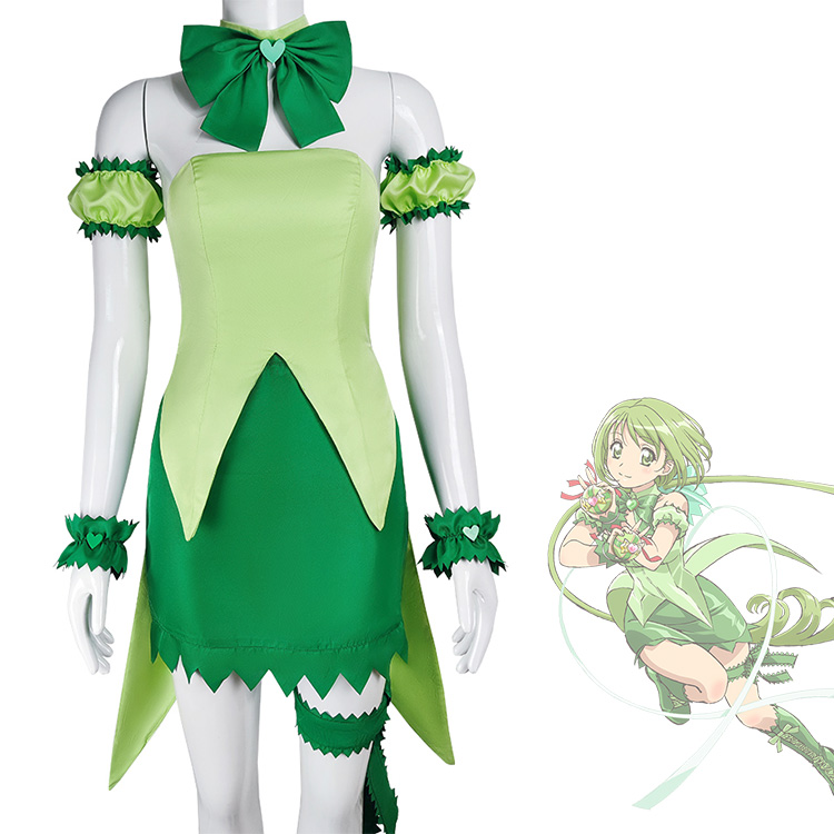 Tokyo Mew Mew Lettuce Midorikawa Dress Cosplay Costume