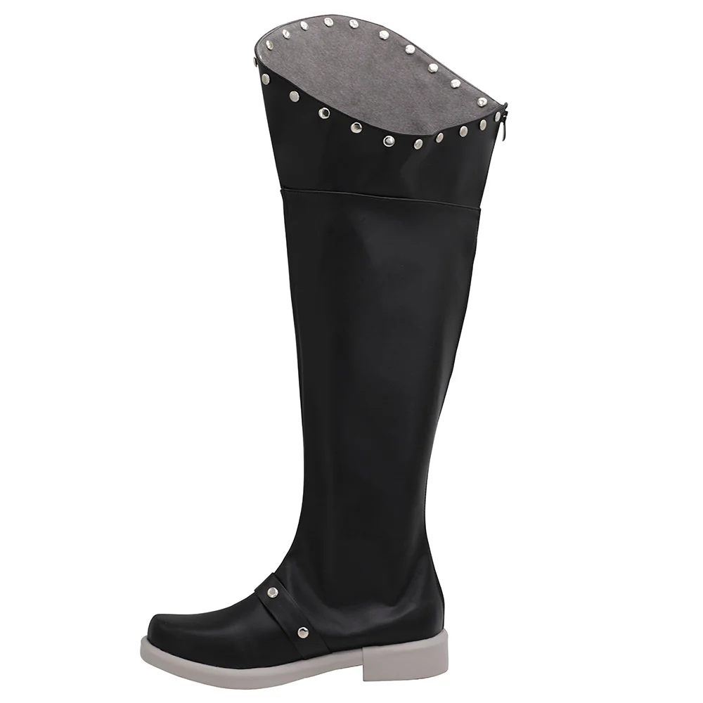 Black Clover Zora Ideale Black Shoes Cosplay Boots