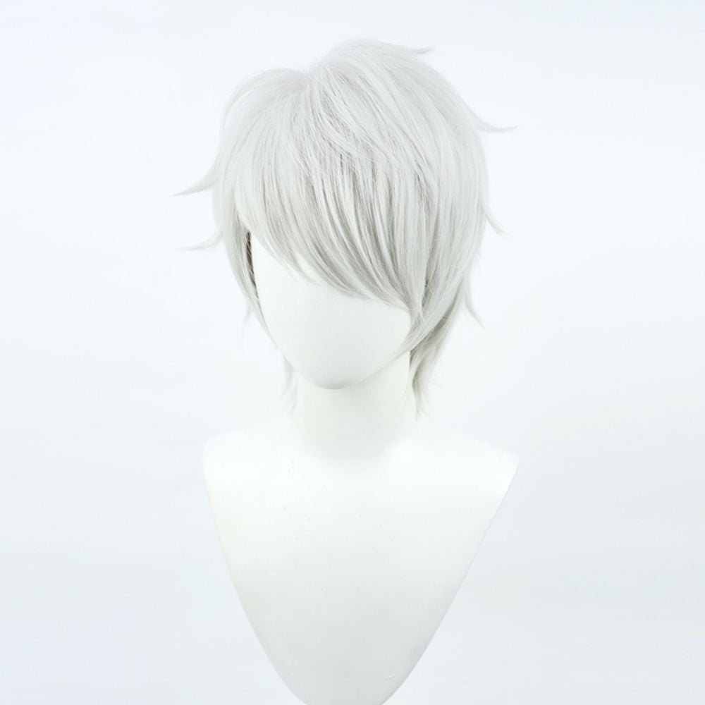BLEACH TYBW OG GOTEI-13 Shihouin Chika Silver Cosplay Wig