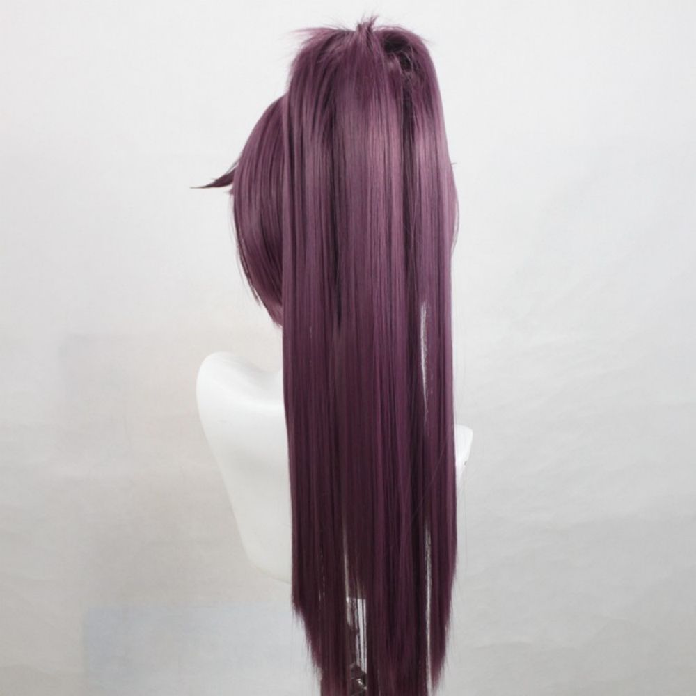 BLEACH Yoruichi Shihouin Purple Cosplay Wig
