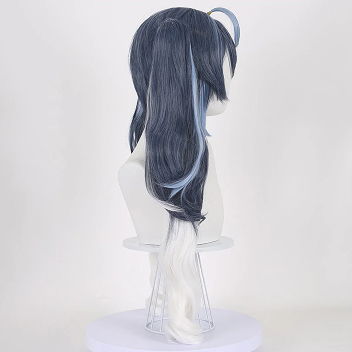 Vocaloid Hatsune Miku Snow Miku 2025 Blue White Cosplay Wig