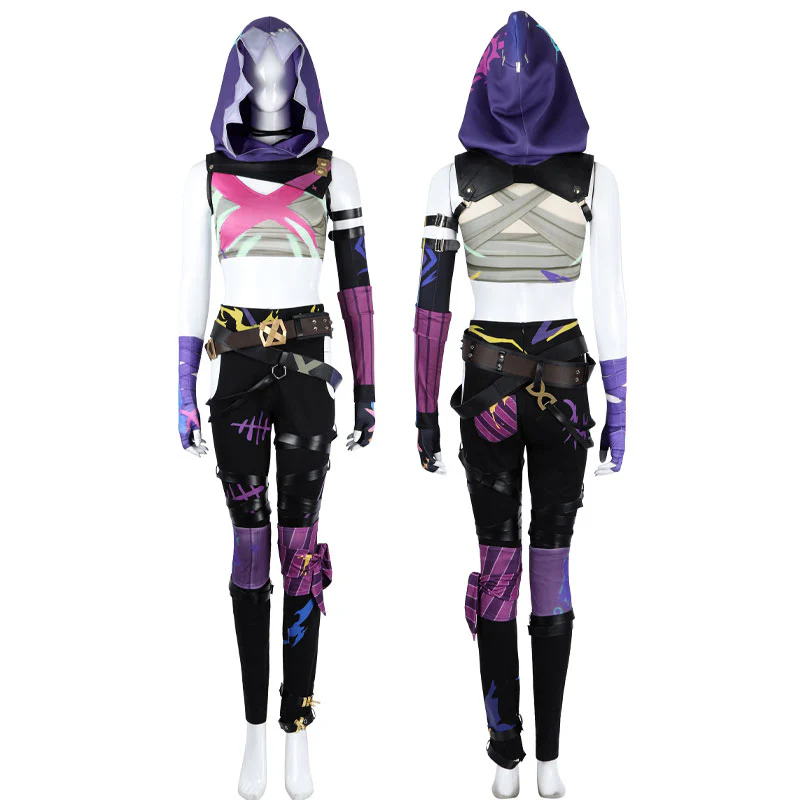 LOL Arcane Season 2 Jinx Battle Suit Cosplay Costume