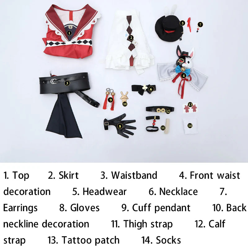 Honkai: Star Rail Sparxie Fullset Cosplay Costumes