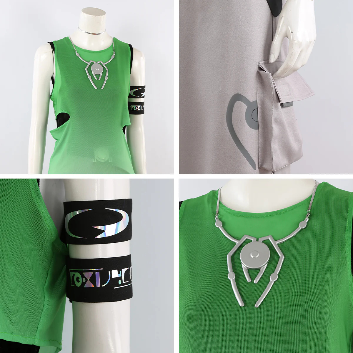 ALIEN STAGE FINAL Till PVC Cosplay Costume