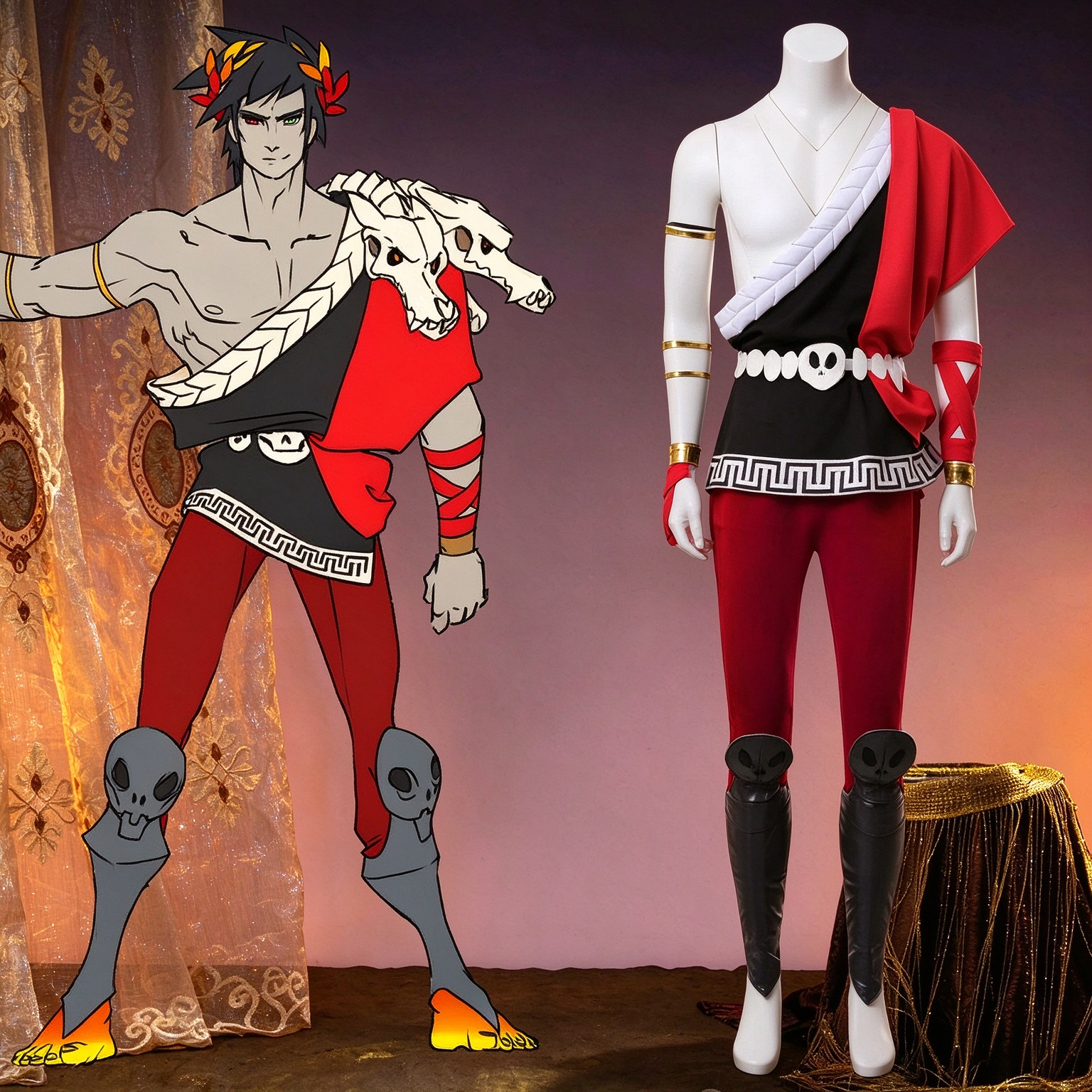 Hades Zagreus Cosplay Costume