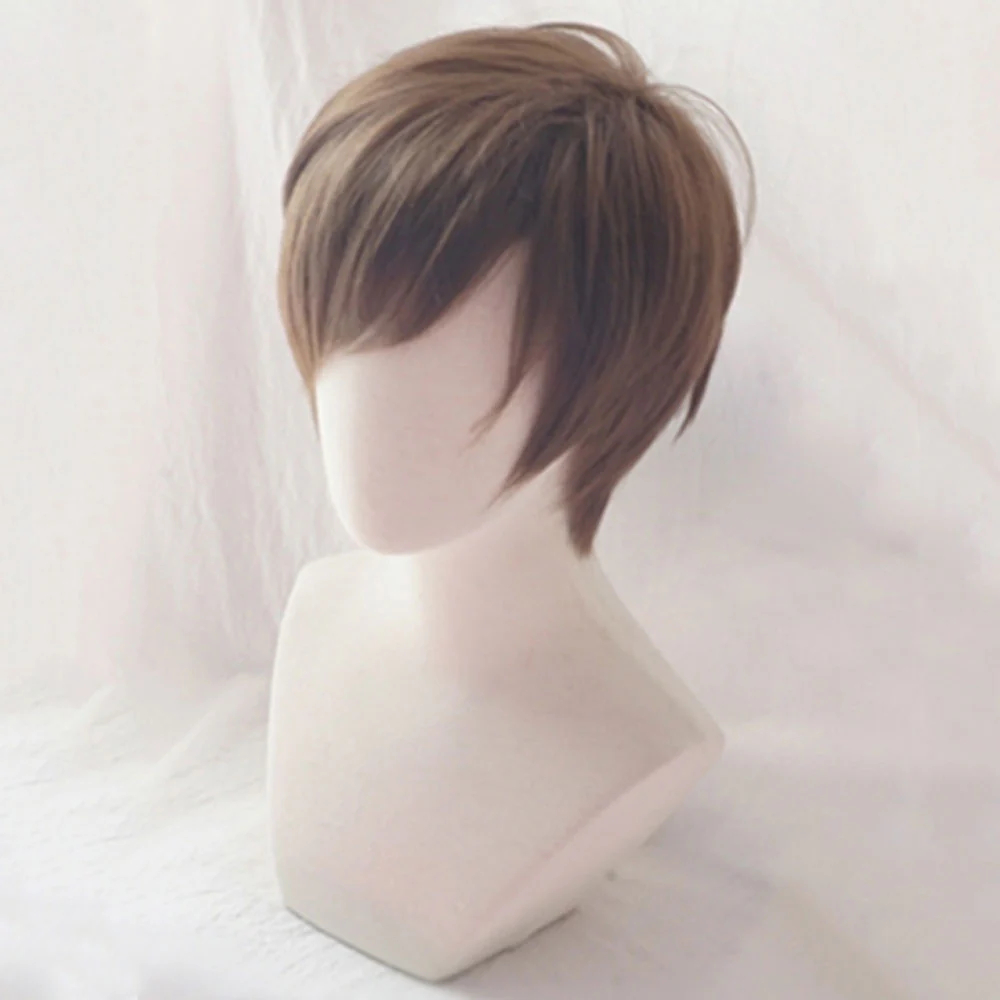 Zombieland Saga Tatsumi Koutarou Brown Cosplay Wig