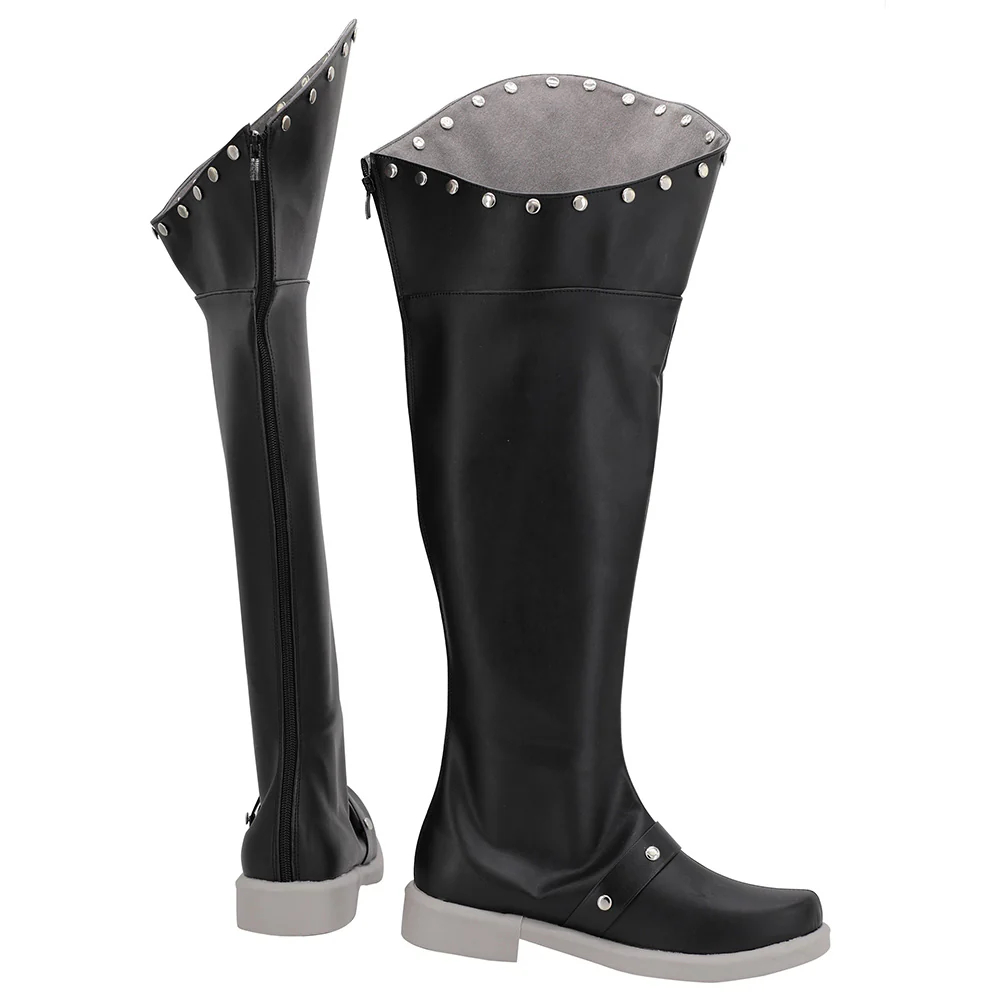 Black Clover Zora Ideale Black Shoes Cosplay Boots