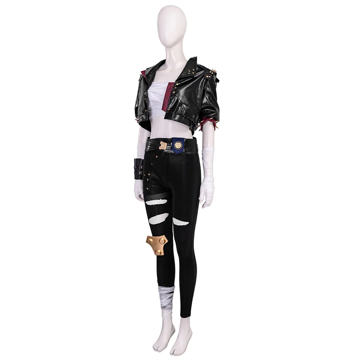 League of Legends LOL Vi Black Cosplay Costume