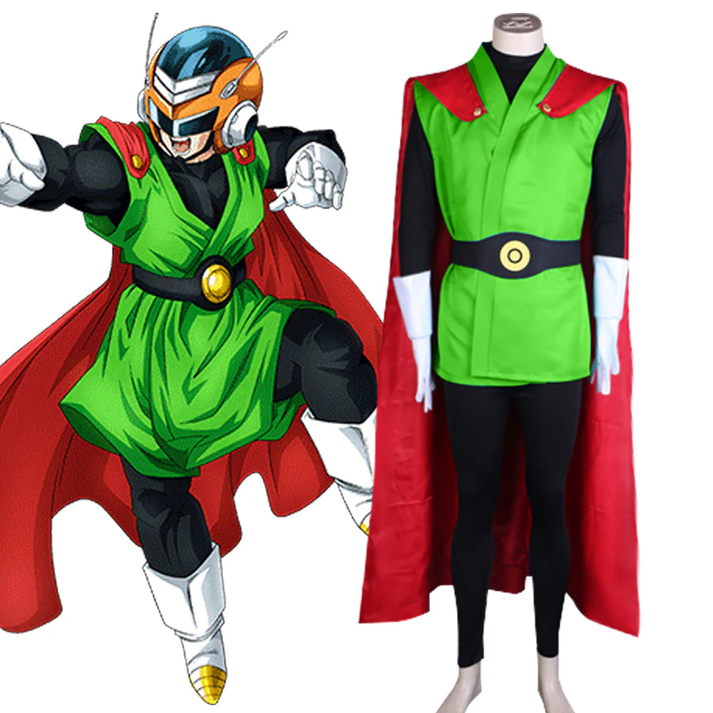 Dragon Ball Son Gohan Super Great Saiyaman Cosplay Costume