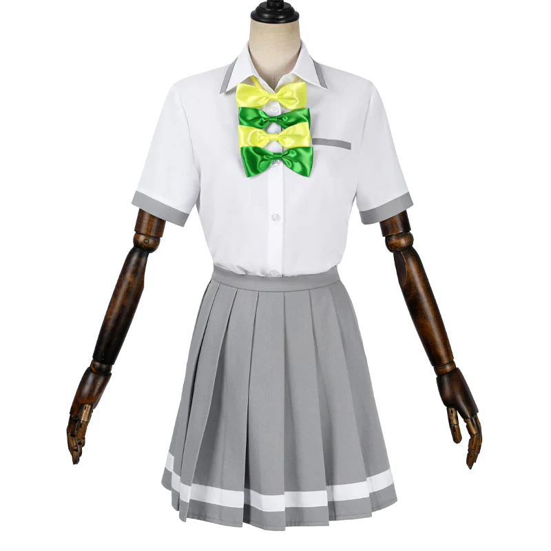 Anime Too Many Losing Heroines! Lemon Yakishio Cosplay Costumes