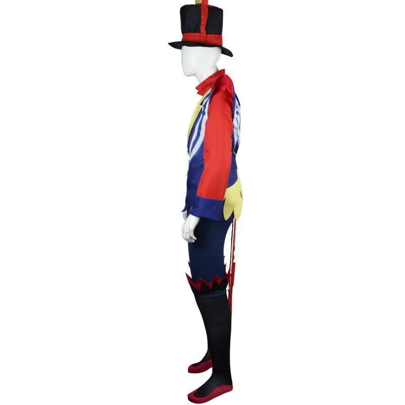 Helluva Boss Ozzie Uniform Suit Cosplay Costume With Accessories