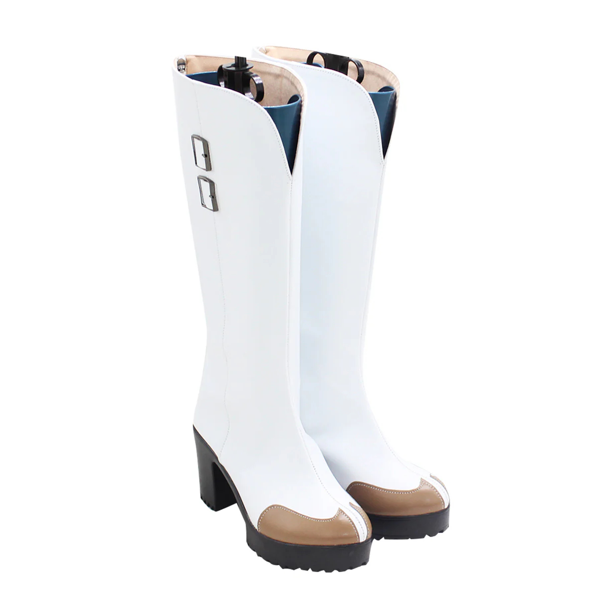 Jobless Reincarnation Migurdia Silver Shoes Cosplay Boots