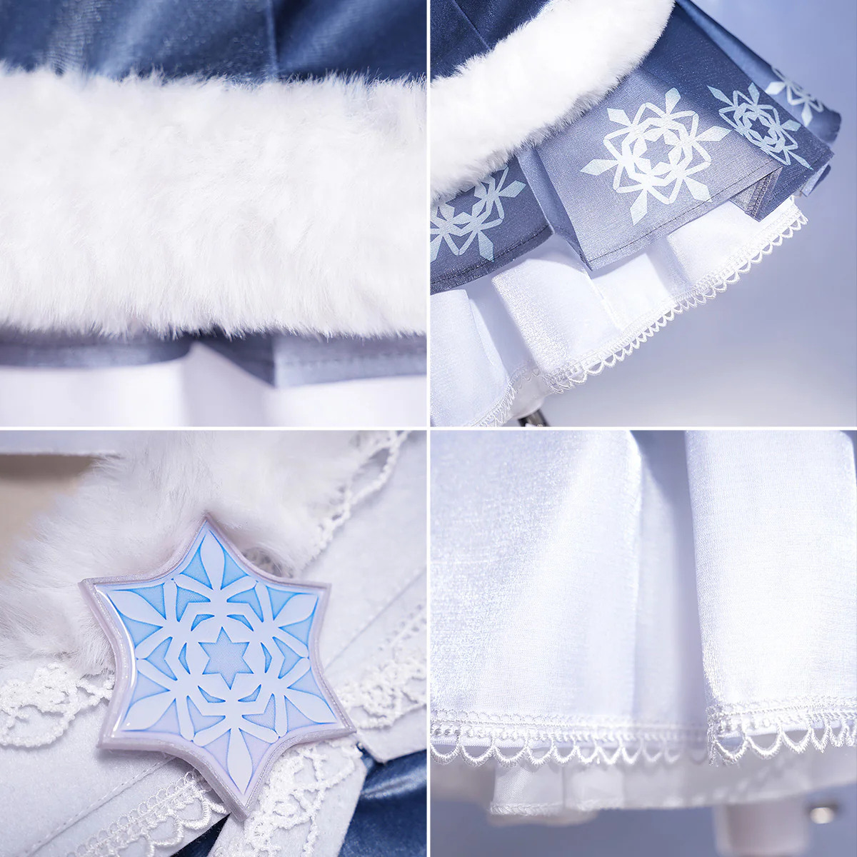 Vocaloid Hatsune Miku Snow Miku 2025 Cosplay Costume