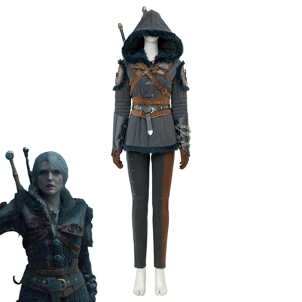 The Witcher 4 Hunt Cirilla Cosplay Costume