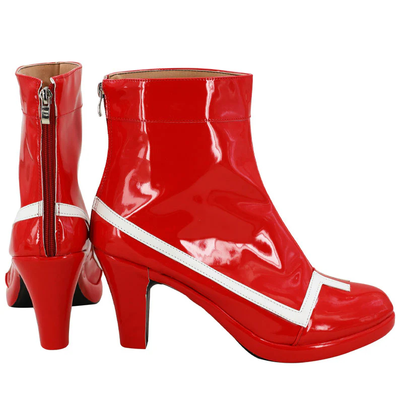 Anime DARLING in the FRANXX 02 Zero Two Cosplay Shoes