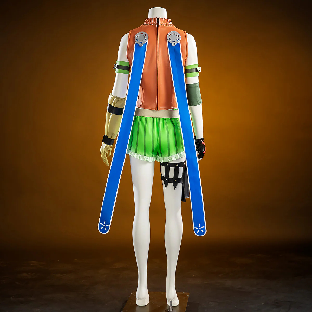 Final Fantasy X Rikku Cosplay Costume