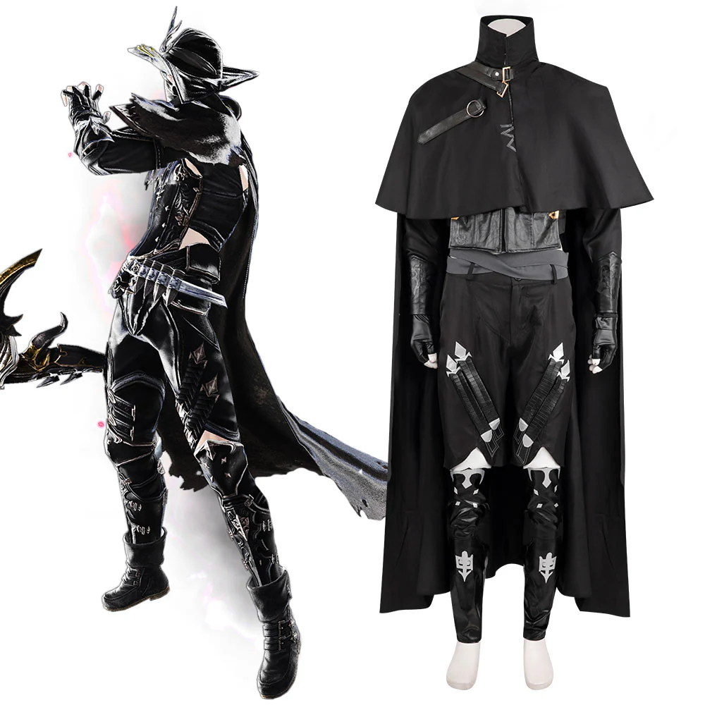 Final Fantasy XIV FF14 Endwalker Reaper Cosplay Costume