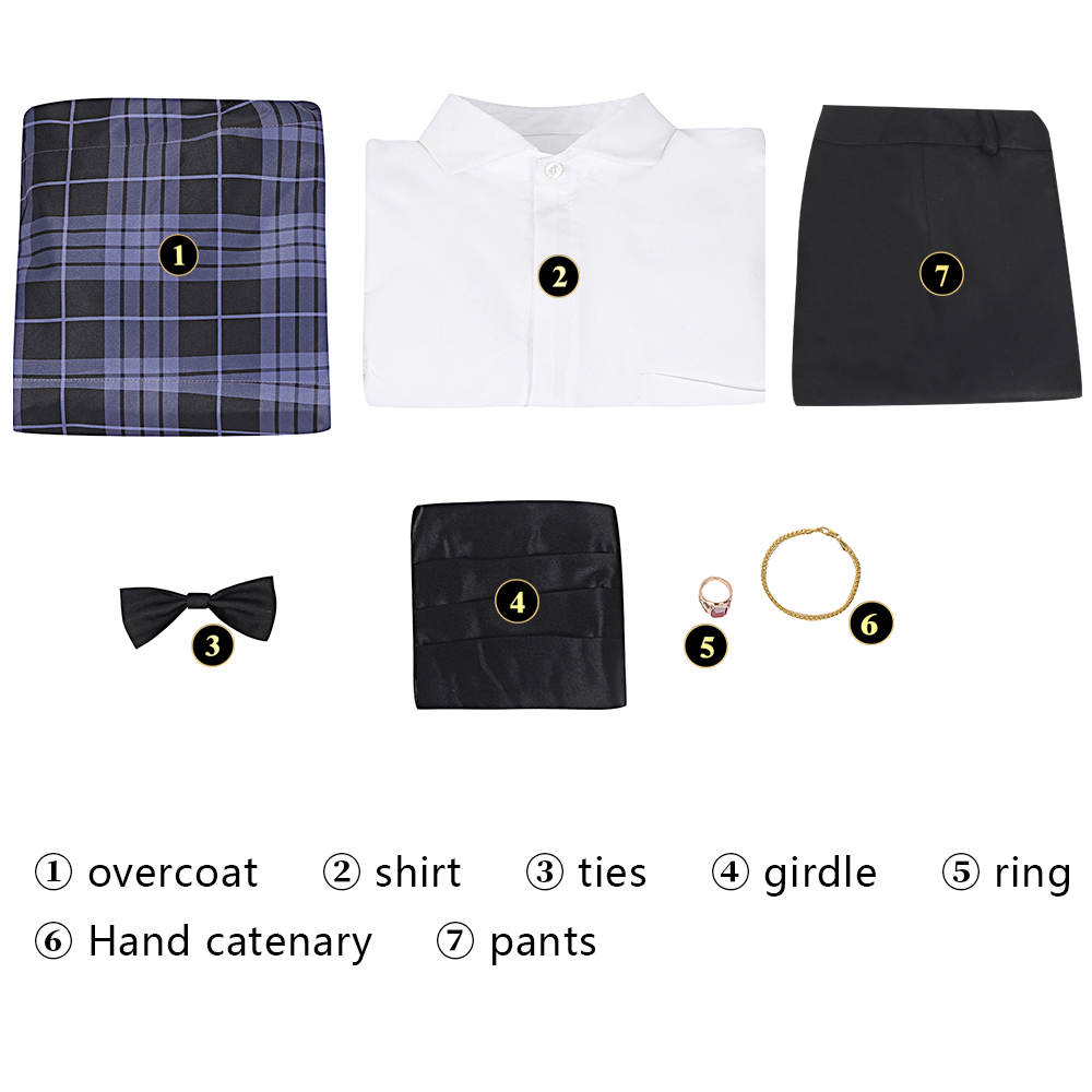 DC The Batman 2022 movie Penguin Male Cosplay Costume Halloween Costume Sets