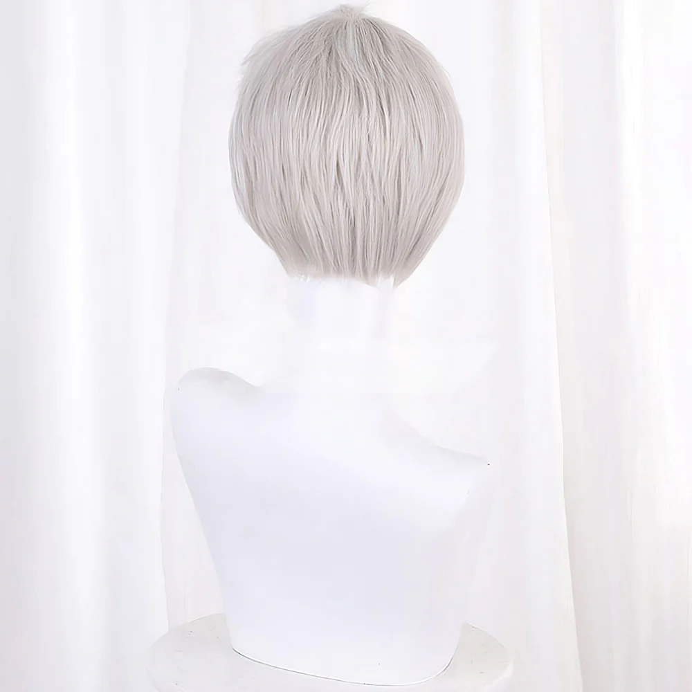 Persona 3 Reload P3R Akihiko Sanada Silver Cosplay Wig