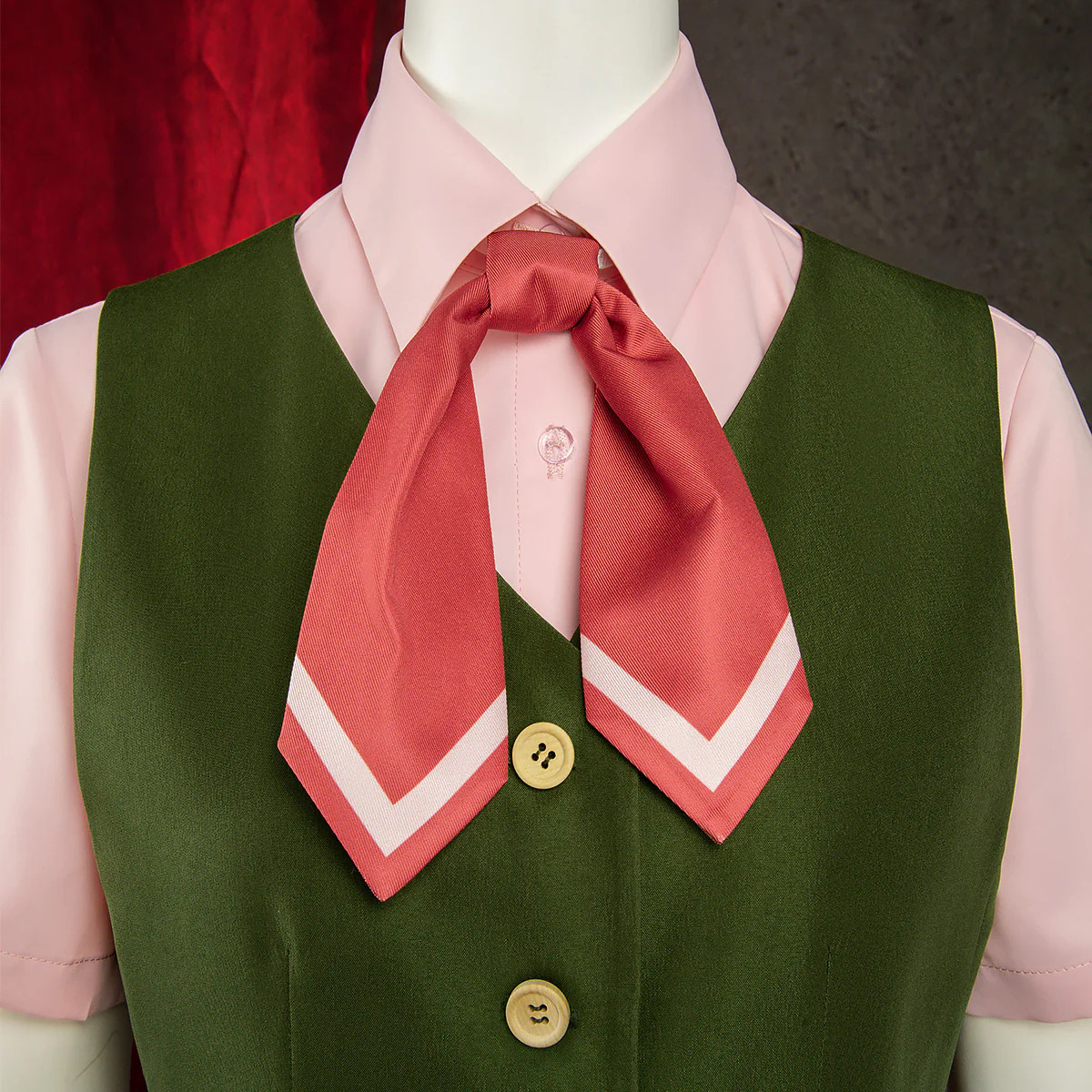 Ace Attorney Gyakuten Saiban Ema Skye Cosplay Costume