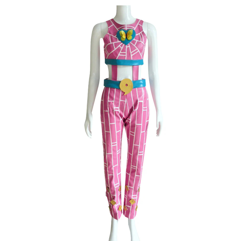 JoJo's Bizarre Adventure Jolyne Cujoh Cosplay Costume New Edition