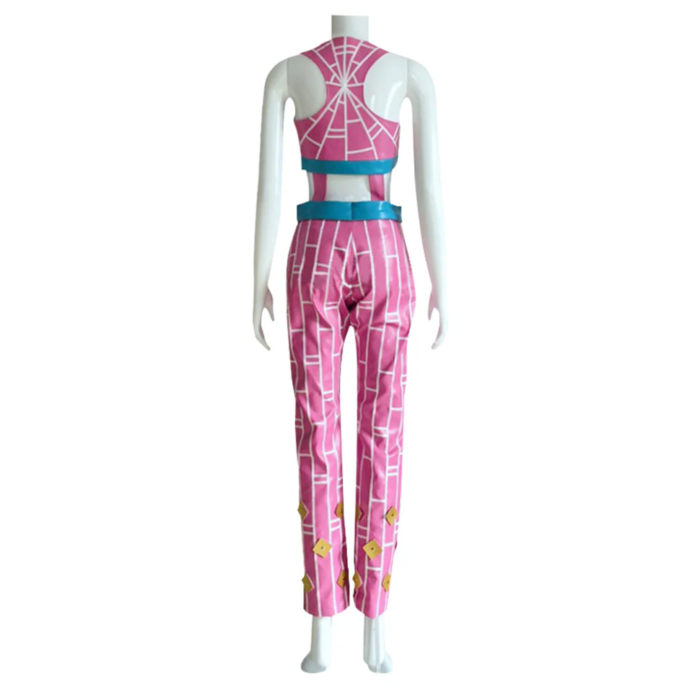 JoJo's Bizarre Adventure Jolyne Cujoh Cosplay Costume New Edition