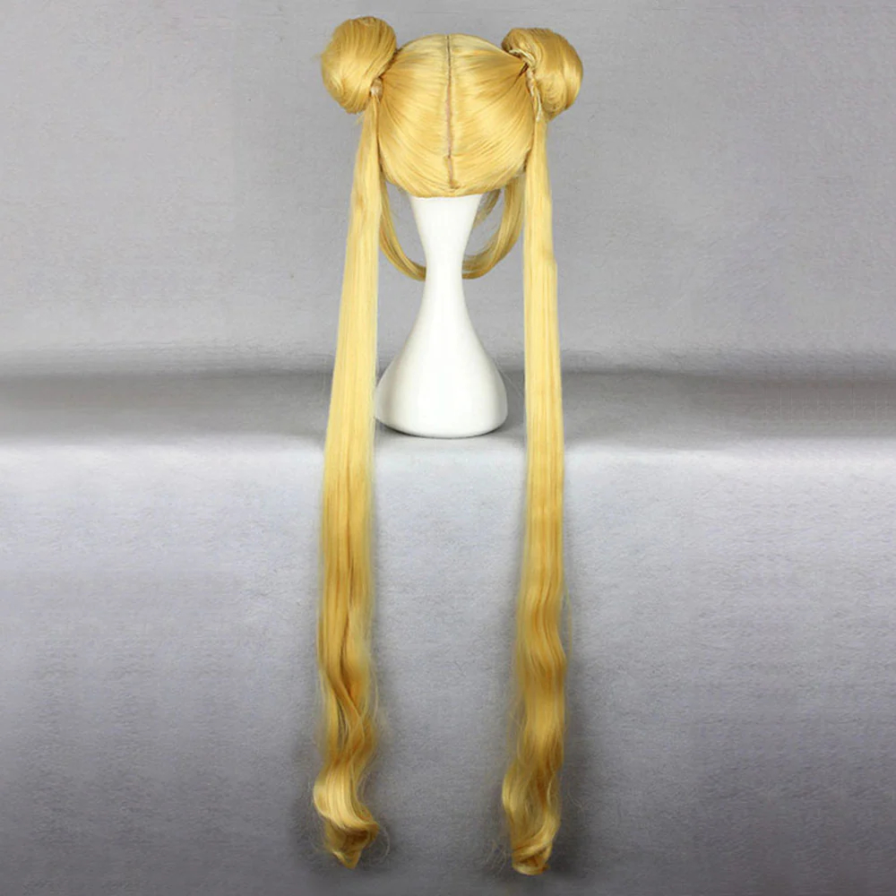 Sailor Moon Tsukino Usagi Golden Cosplay Wig