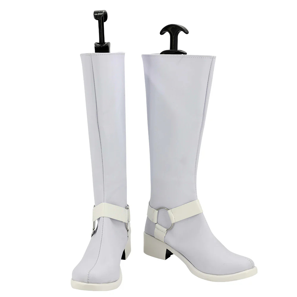 Persona 5 Fox Yusuke Kitagawa White Shoes Cosplay Boots