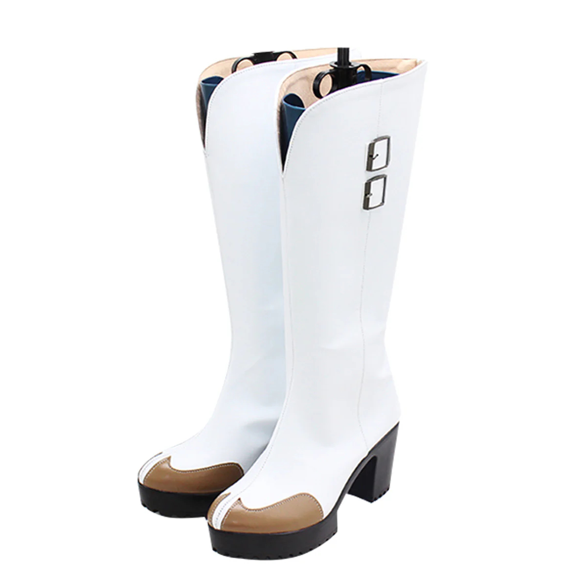 Jobless Reincarnation Migurdia Silver Shoes Cosplay Boots