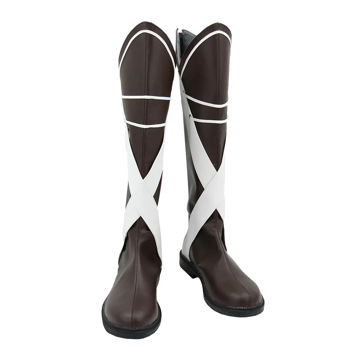 Mushoku Tensei: Jobless Reincarnation Rudeus Greyrat Brown White Shoes Cosplay Boots