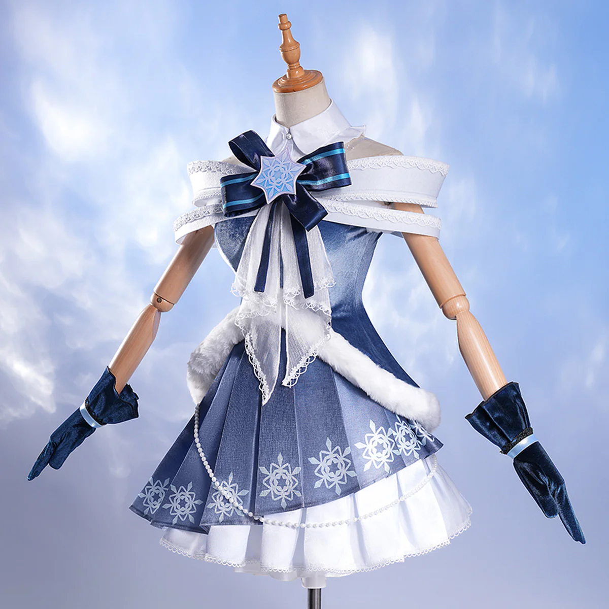 Vocaloid Hatsune Miku Snow Miku 2025 Cosplay Costume