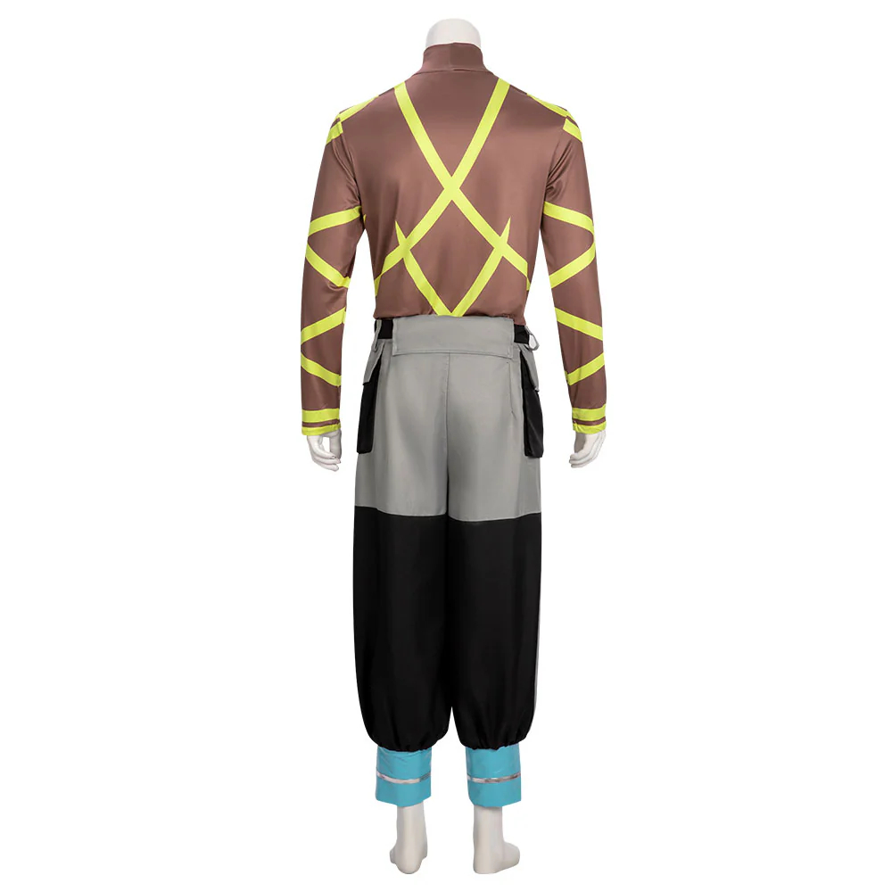 Fire Force Enen No Shouboutai Ogun Montgomery Cosplay Costume