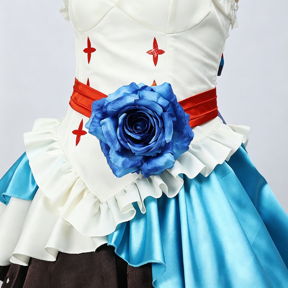 Uma Musume Pretty Derby Yamanin Zephyr Cosplay Costume Racewear Outfit 