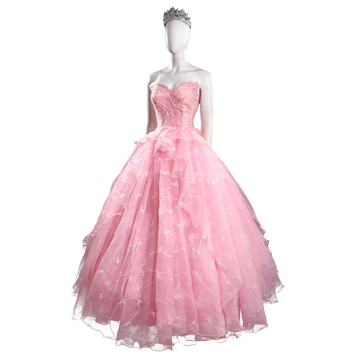 Wicked (2024) Glinda Cosplay Costume