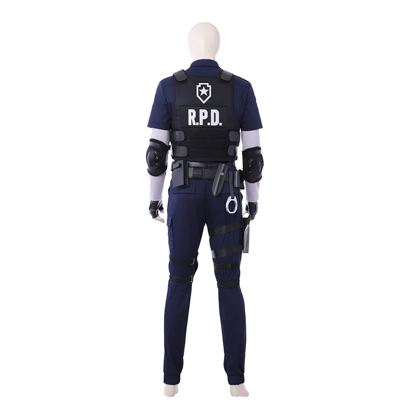 Resident Evil 2 Leon Scott Kennedy Game Cosplay Costume