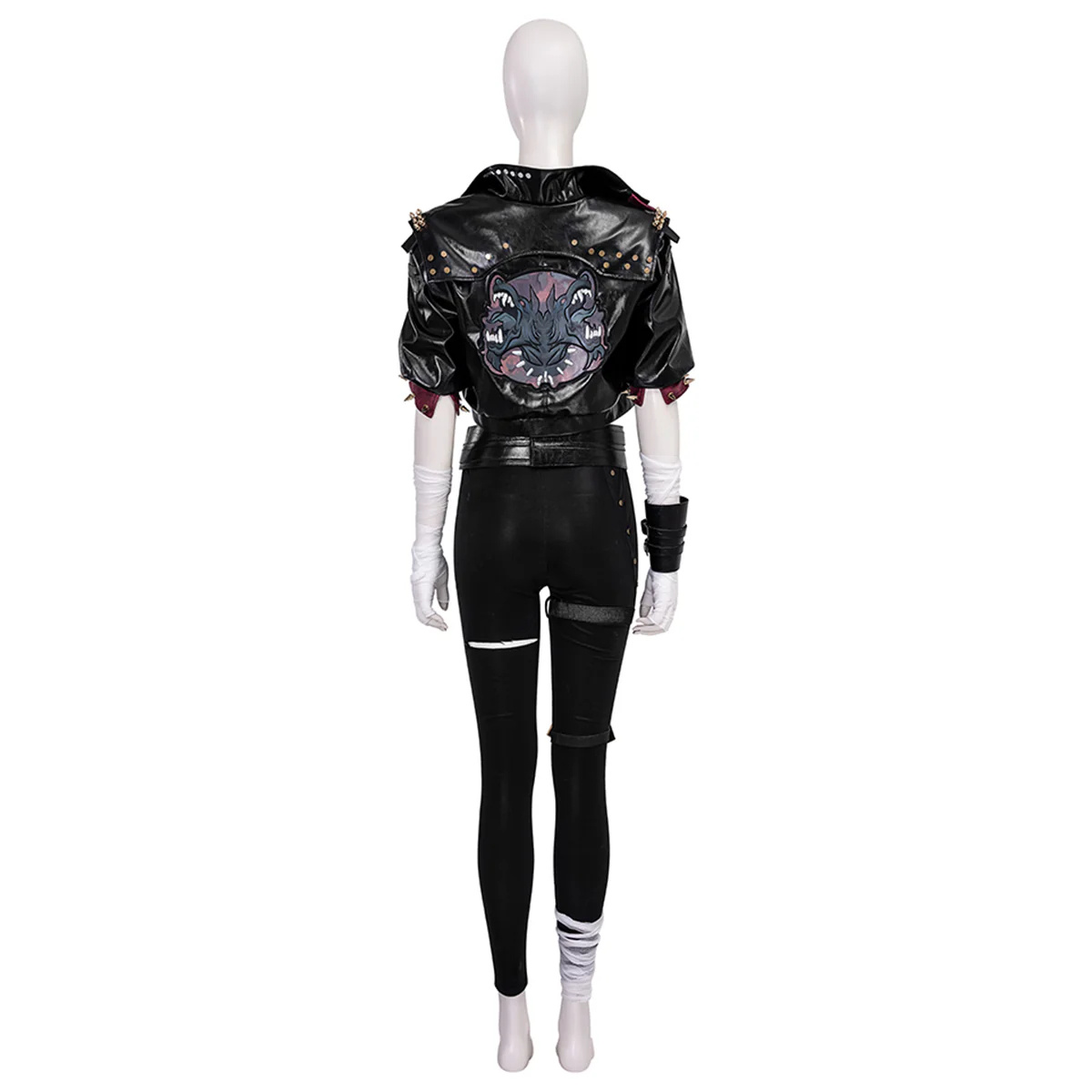 League of Legends LOL Vi Black Cosplay Costume