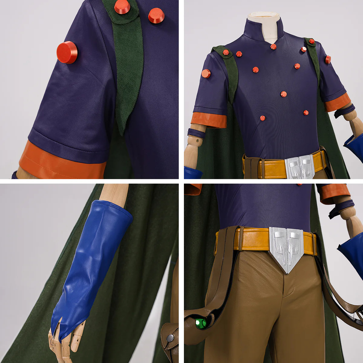 JoJo's Bizarre Adventure: Steel Ball Run Anime Gyro Zeppeli Premium Edition Cosplay Costume