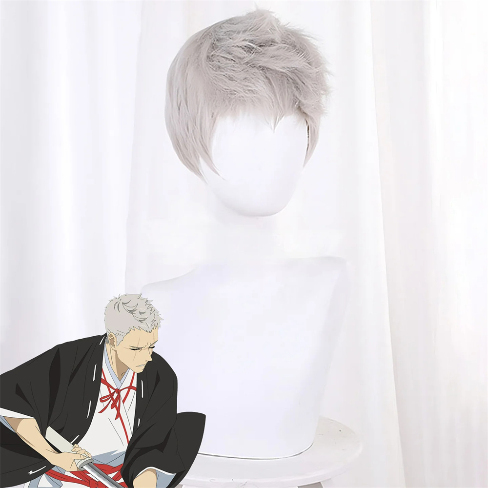 Hell's Paradise: Jigokuraku Yamada Asaemon Shion Silver Cosplay Wig
