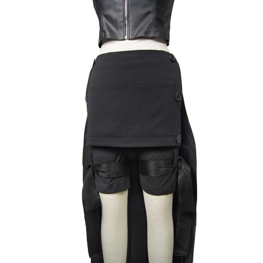 Final Fantasy VII: Advent Children Tifa Lockhart Black Cosplay Costume