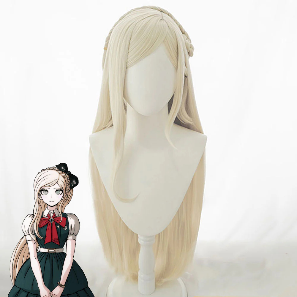 Danganronpa 2: Goodbye Despair Sonia Nevermind Golden Cosplay Wig