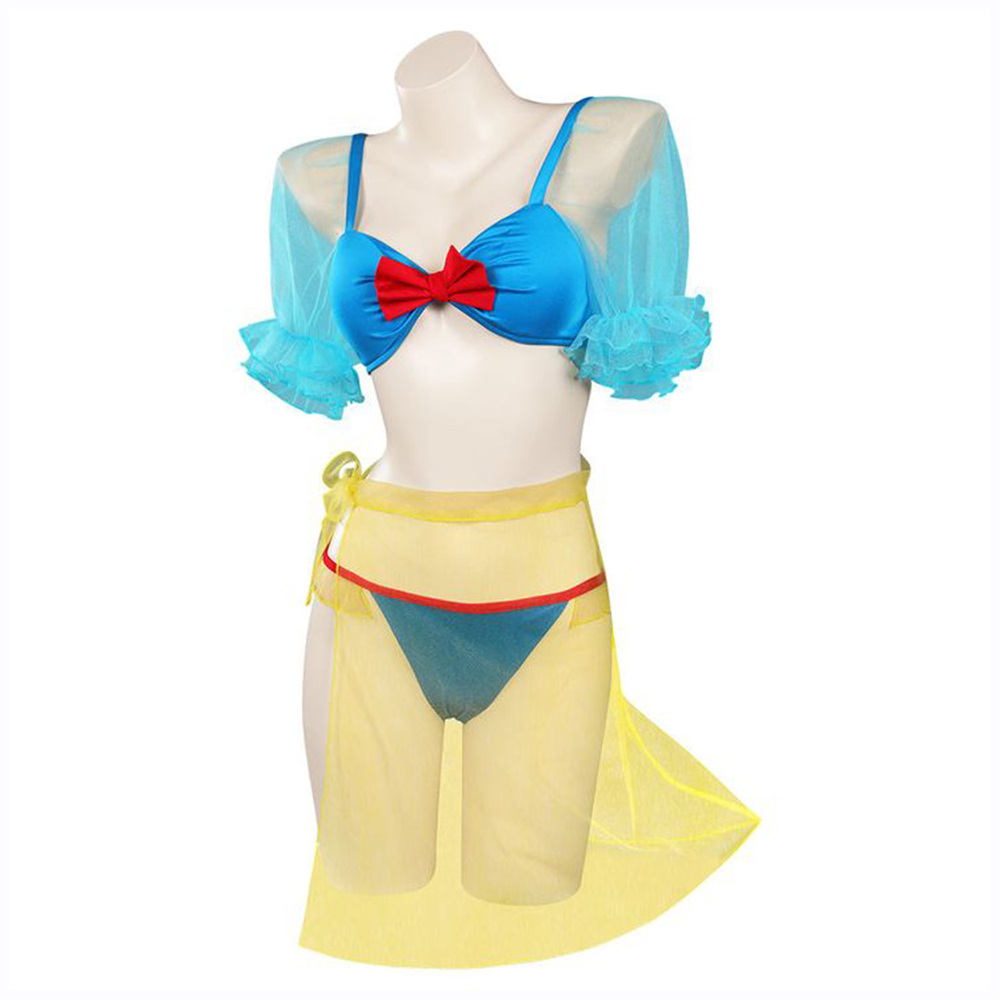 Snow White Maillot de Bain Cosplay Costume swimwear