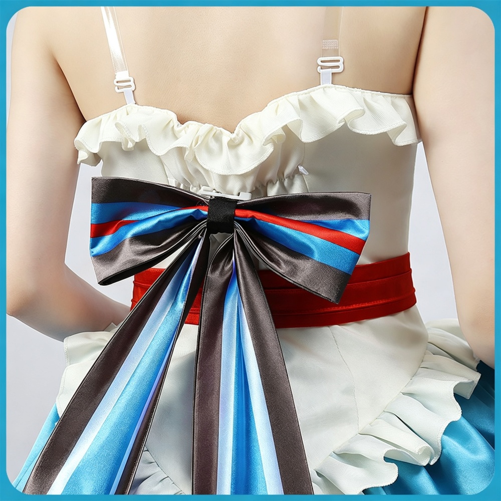 Uma Musume Pretty Derby Yamanin Zephyr Cosplay Costume Racewear Outfit 
