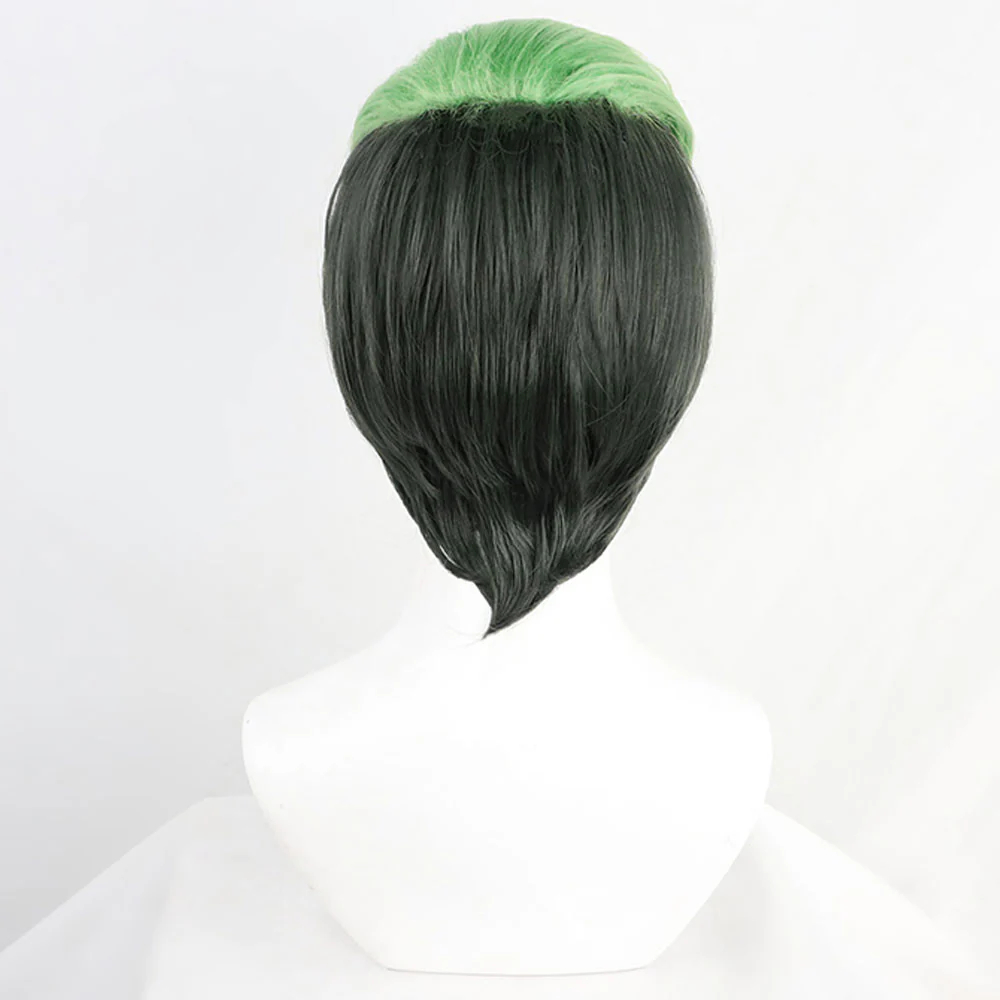 JoJo's Bizarre Adventure: JoJolion Jobin Higashikata Black Green Cosplay Wig