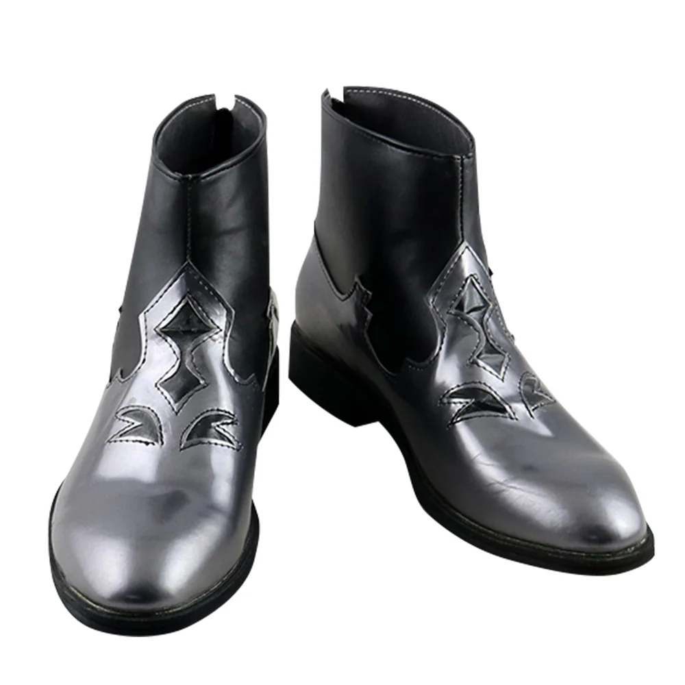Persona 5 Scramble: The Phantom Strikers Zenkichi Hasegawa Wolf Black Cosplay Shoes