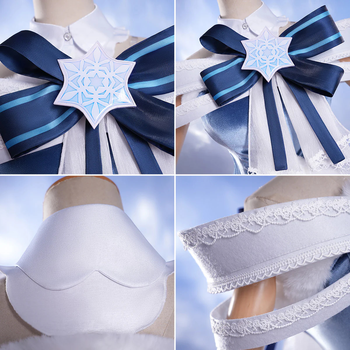 Vocaloid Hatsune Miku Snow Miku 2025 Cosplay Costume