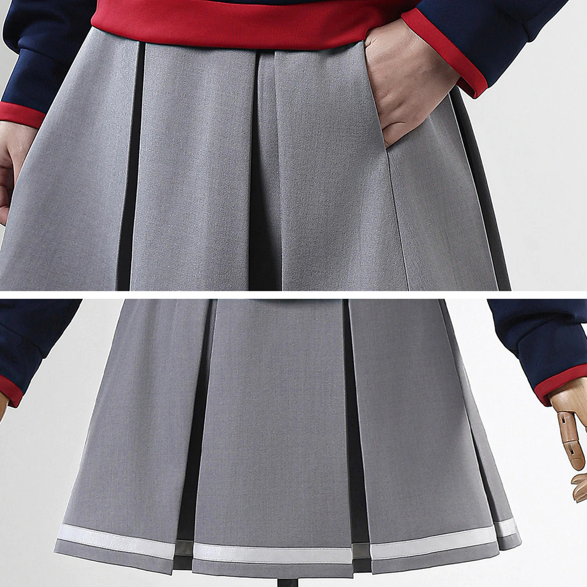 Fate/strange Fake Ayaka Sajyou Blue Cosplay Costume